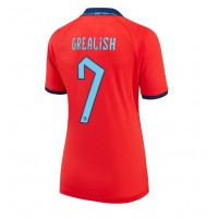 England Jack Grealish #7 Bortatröja Dam VM 2022 Kortärmad
